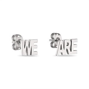 earrings We Are studs